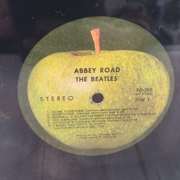 Original SPINS Album Handbag Tote Beatles Abbey Road Vinyl Collectible - Picture 10 of 12